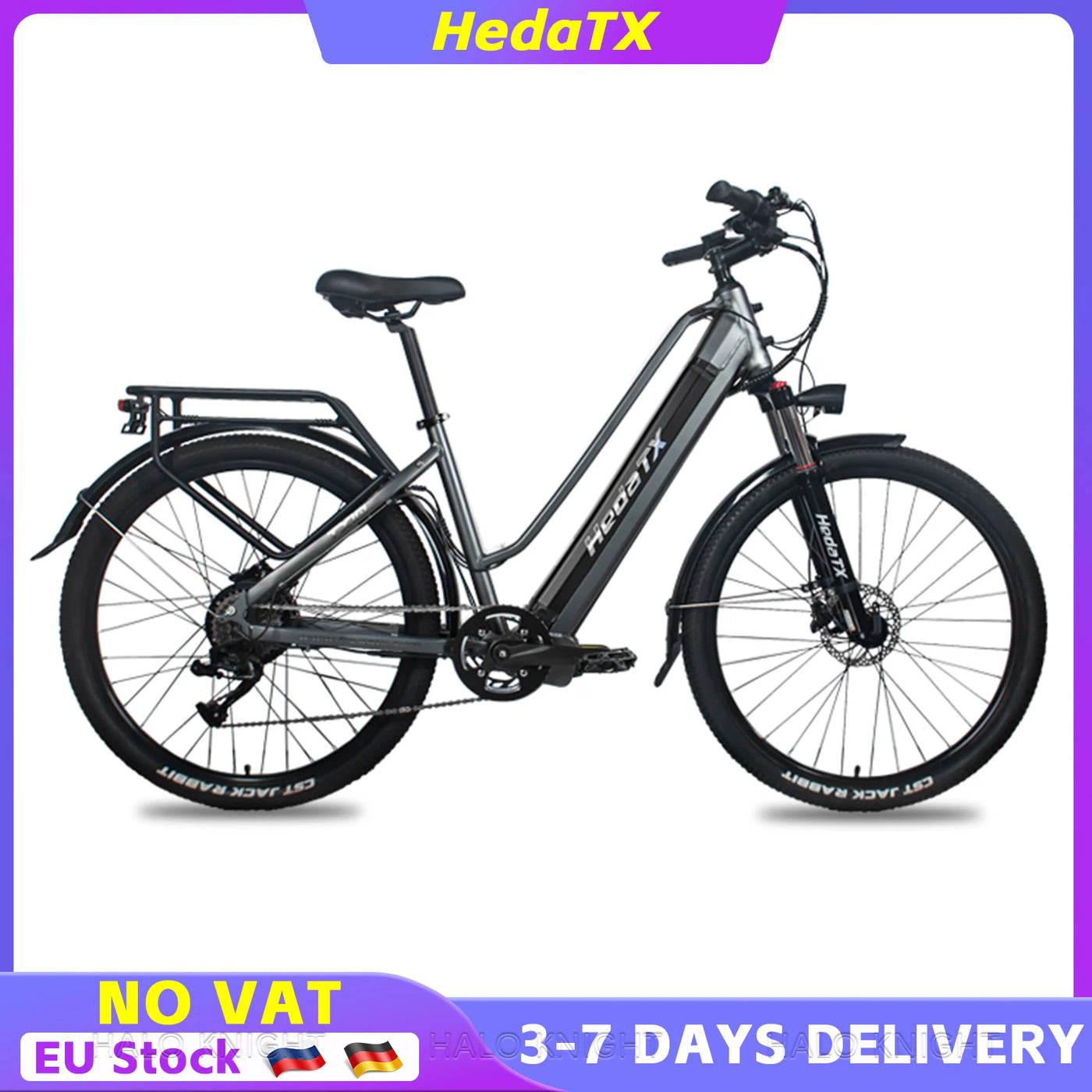 HedaTX TX10 Adult Electric Bikes 1000W Ebike