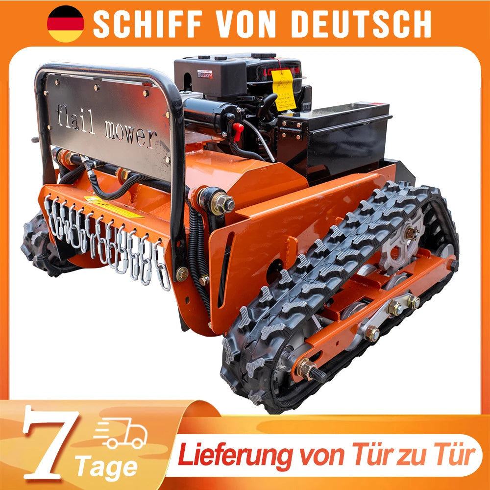 Germany Stocked Gas Flail Mower Remote Controlled