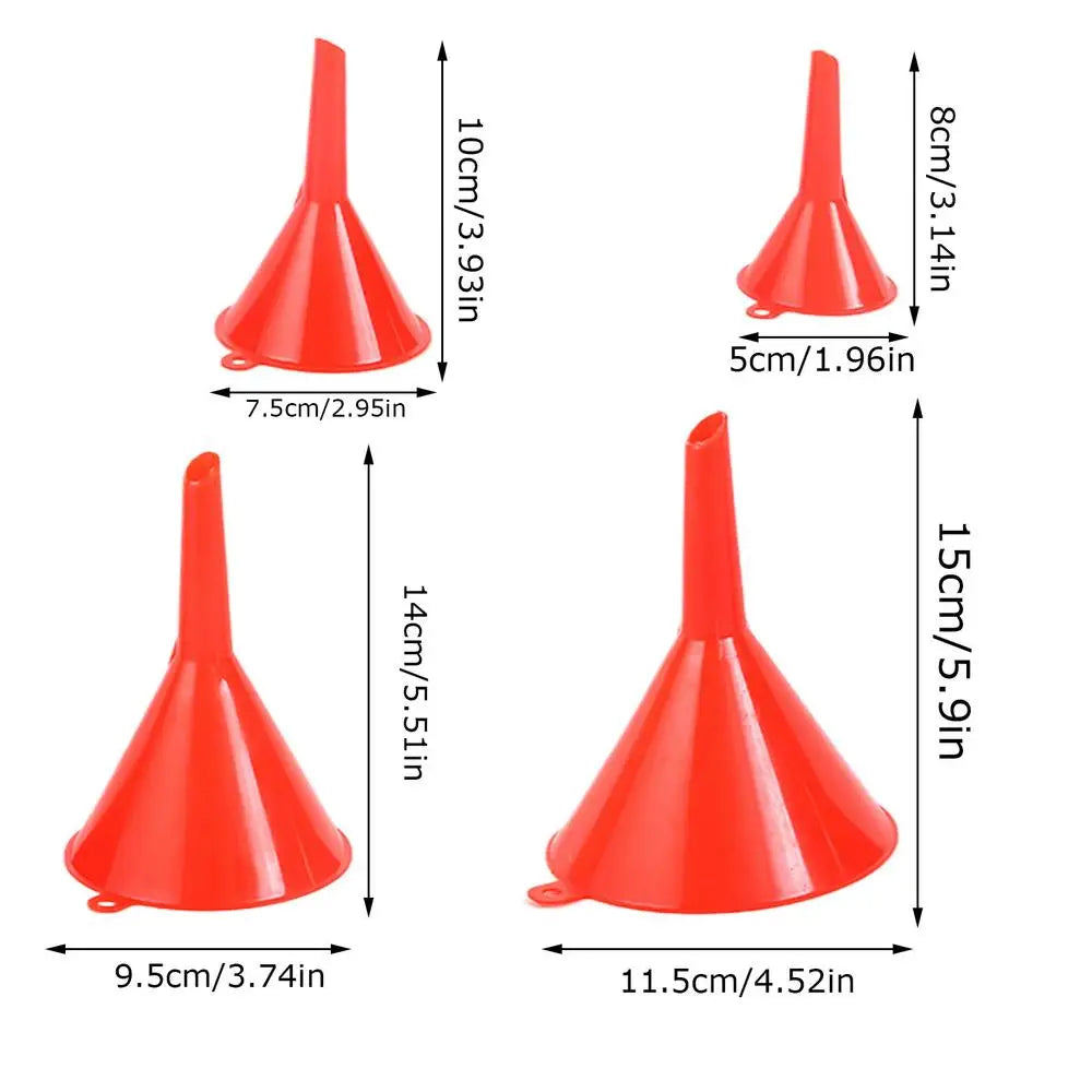 4pcs Plastic Küche Funnel Set for Filling