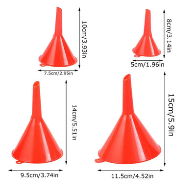 4pcs Plastic Küche Funnel Set for Filling