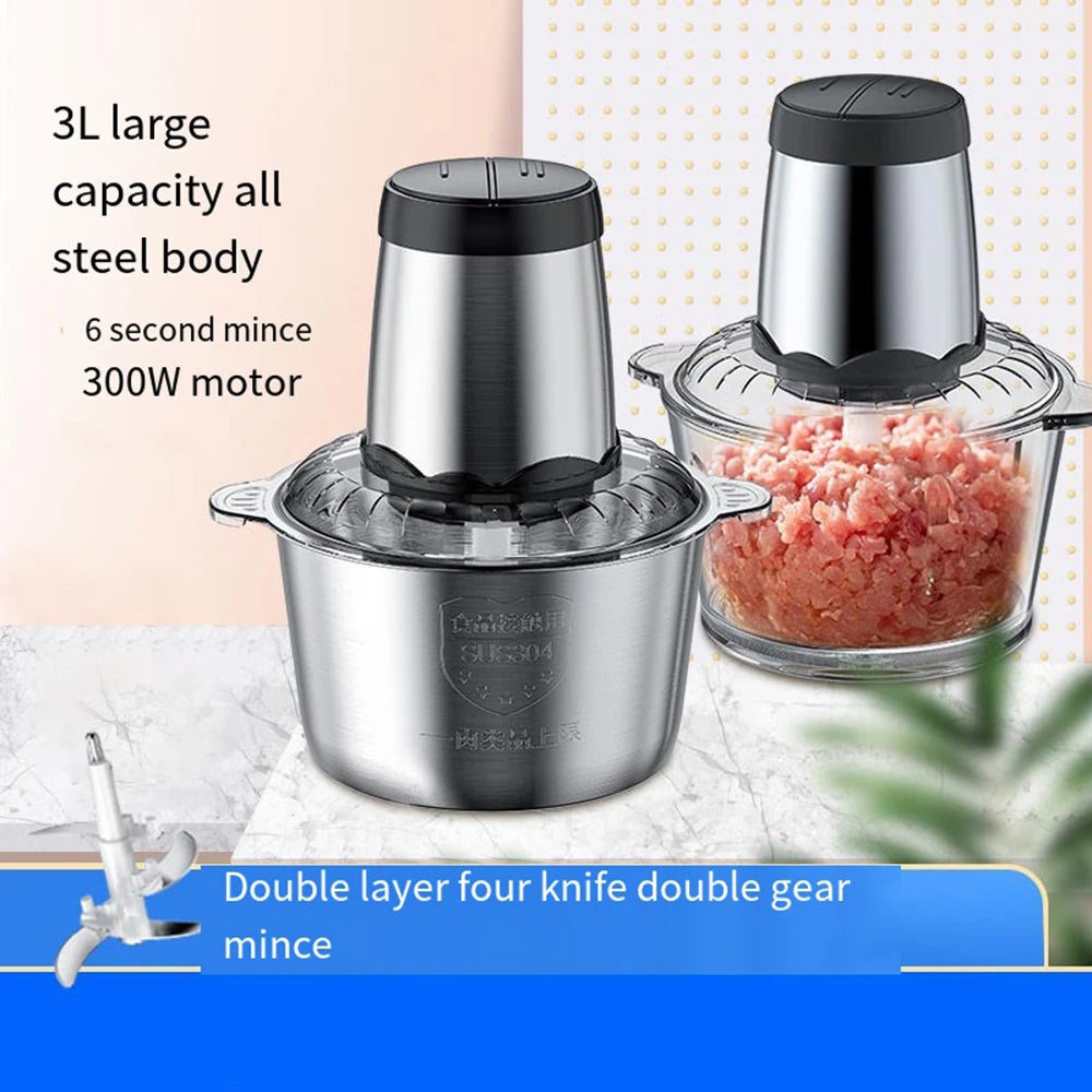 3L 2L Electric Meat Grinder Maschine 110V