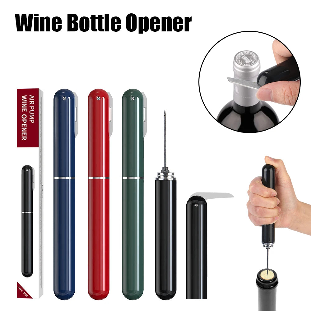 Stainless Steel Pin Luft Pressure Wine Corkscrew