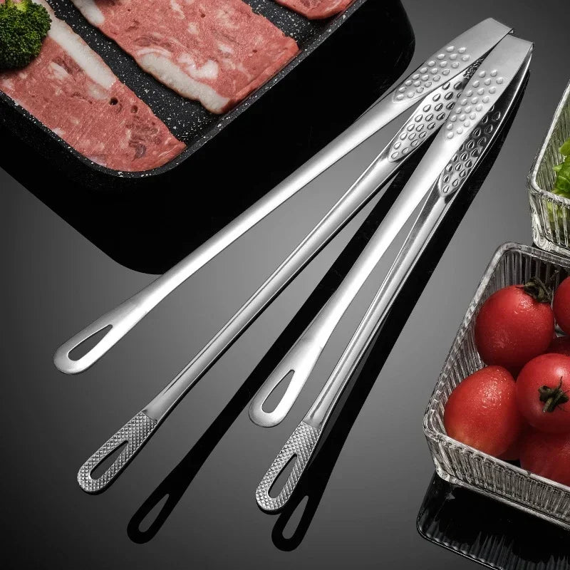 Küche Tongs Stainless Steel Barbecue Tongs Clip