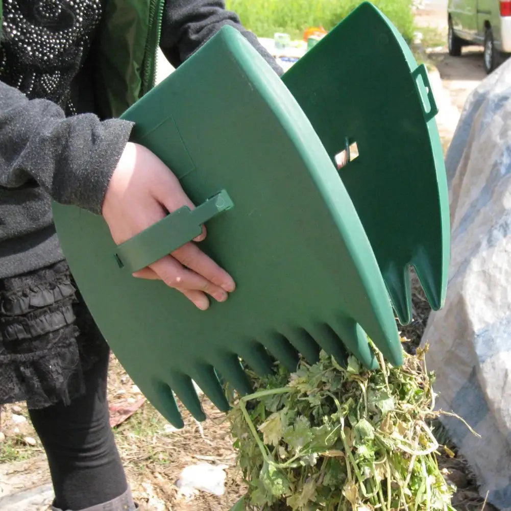 2Pcs Leaf Rake Scoops Convenient Leaf Clip