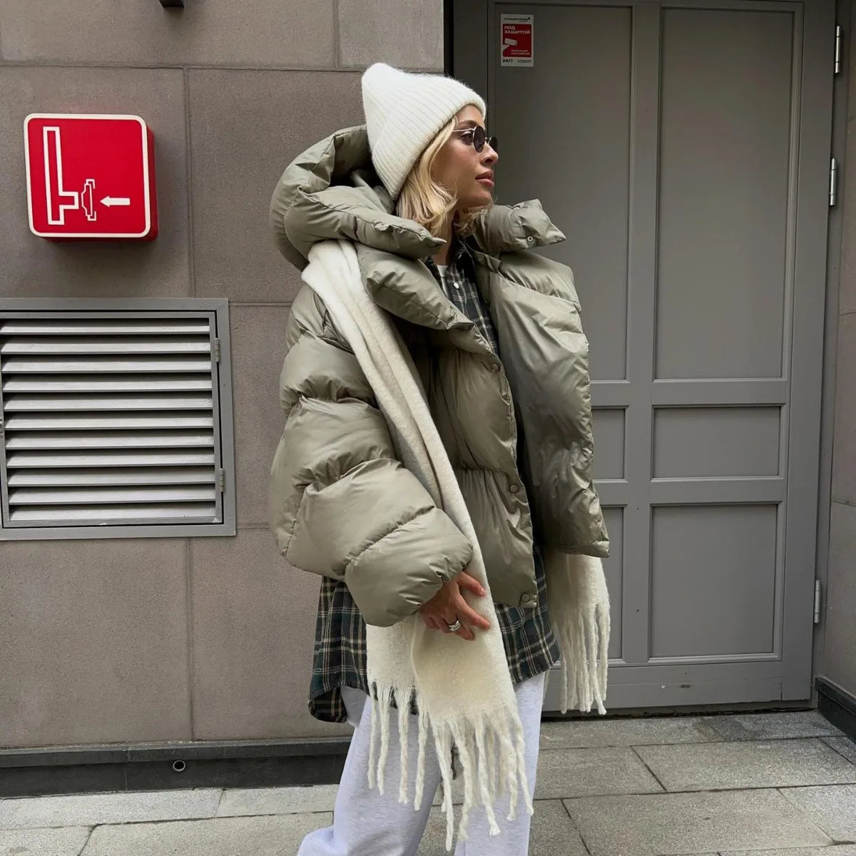 Women Autumn Winter Warm Coat Thick Parkas