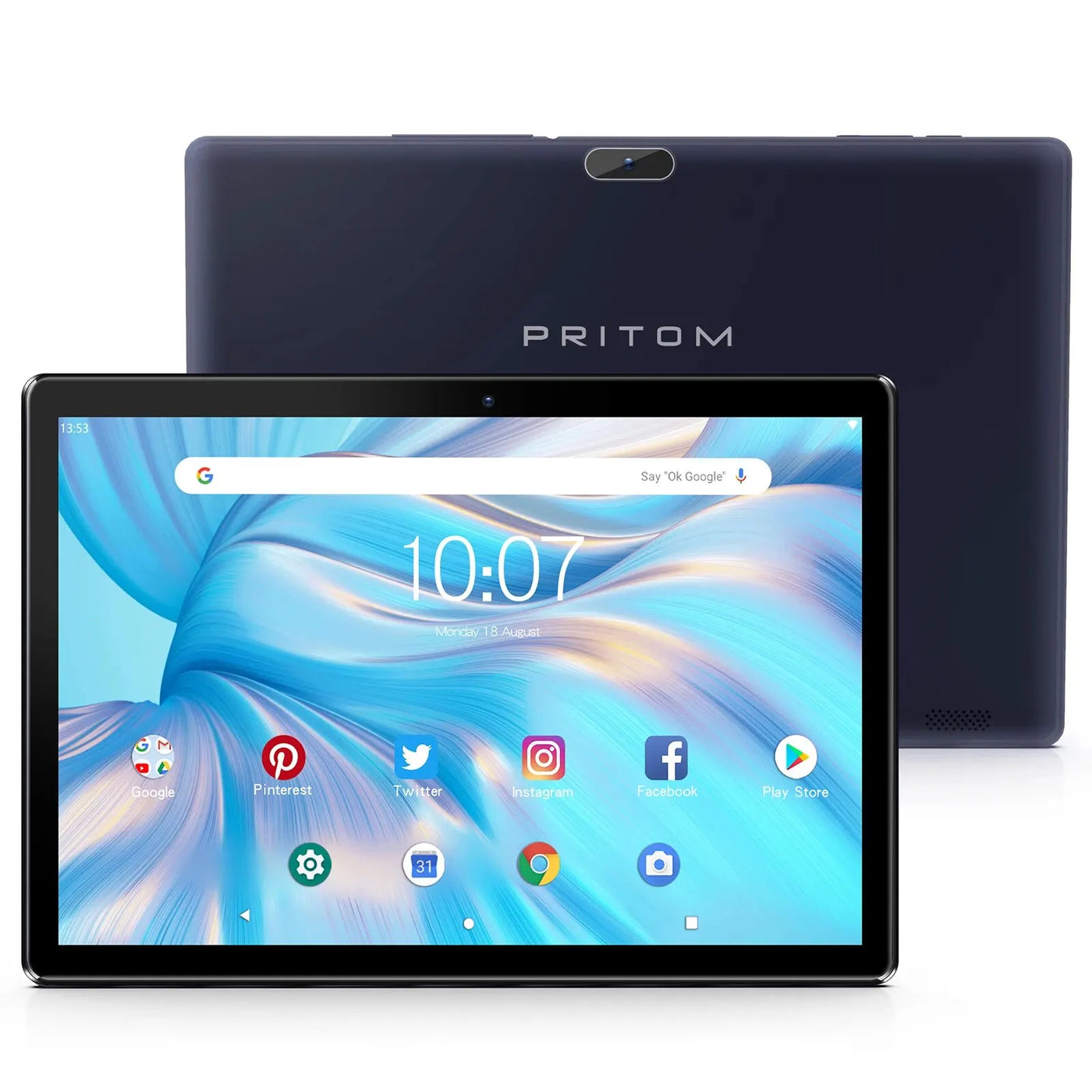 PRITOM Android 10 Tablet 10 1 Inch