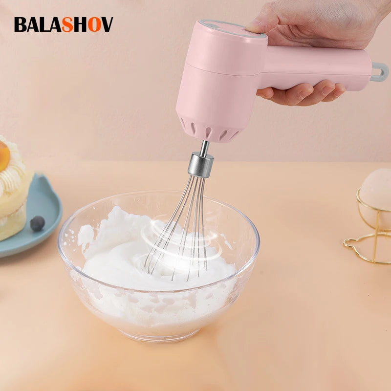 Portable Electric Food Mixer Wireless Hand Blender