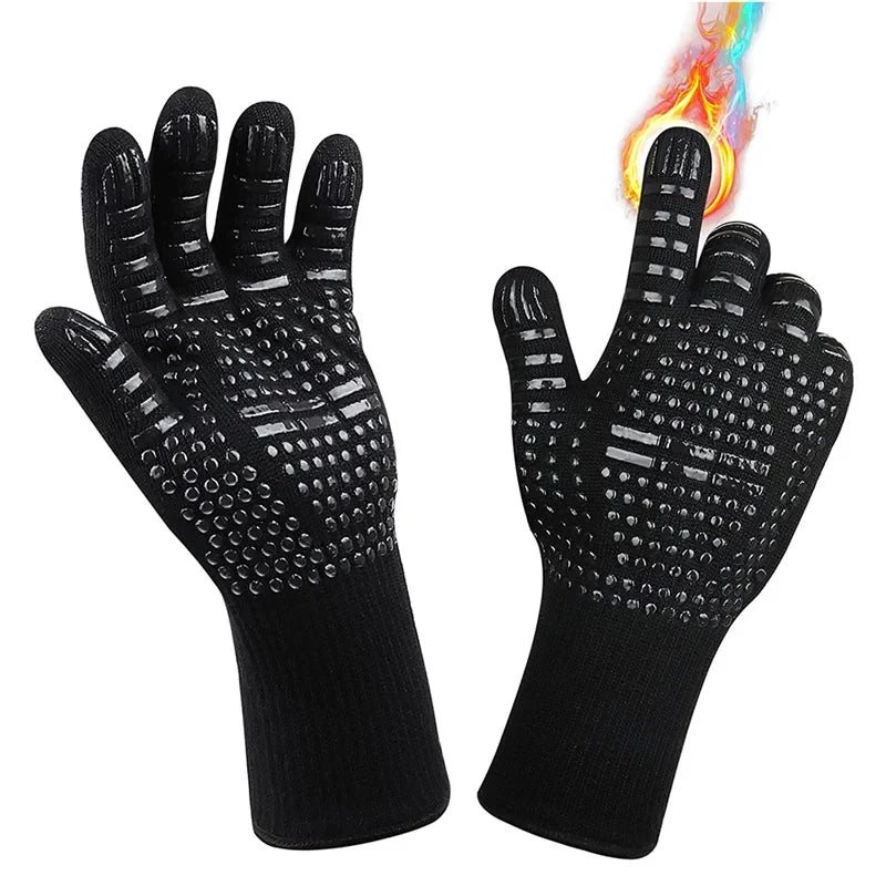 BBQ Gloves Heat Resistant Küche Silicone Oven