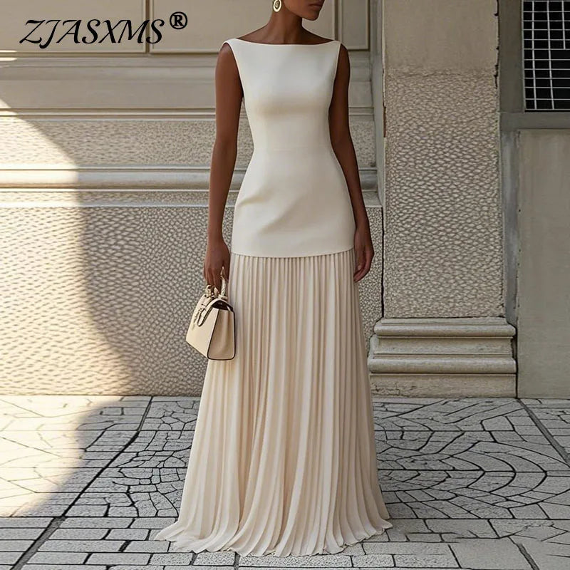 Chic Sexy Crew Neck Solid 2pcs Sets