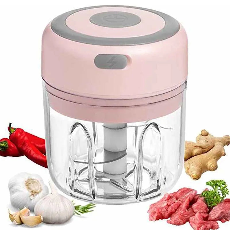 Grinder Household Rechargeable Multifunction Meat Vegetable Garlic