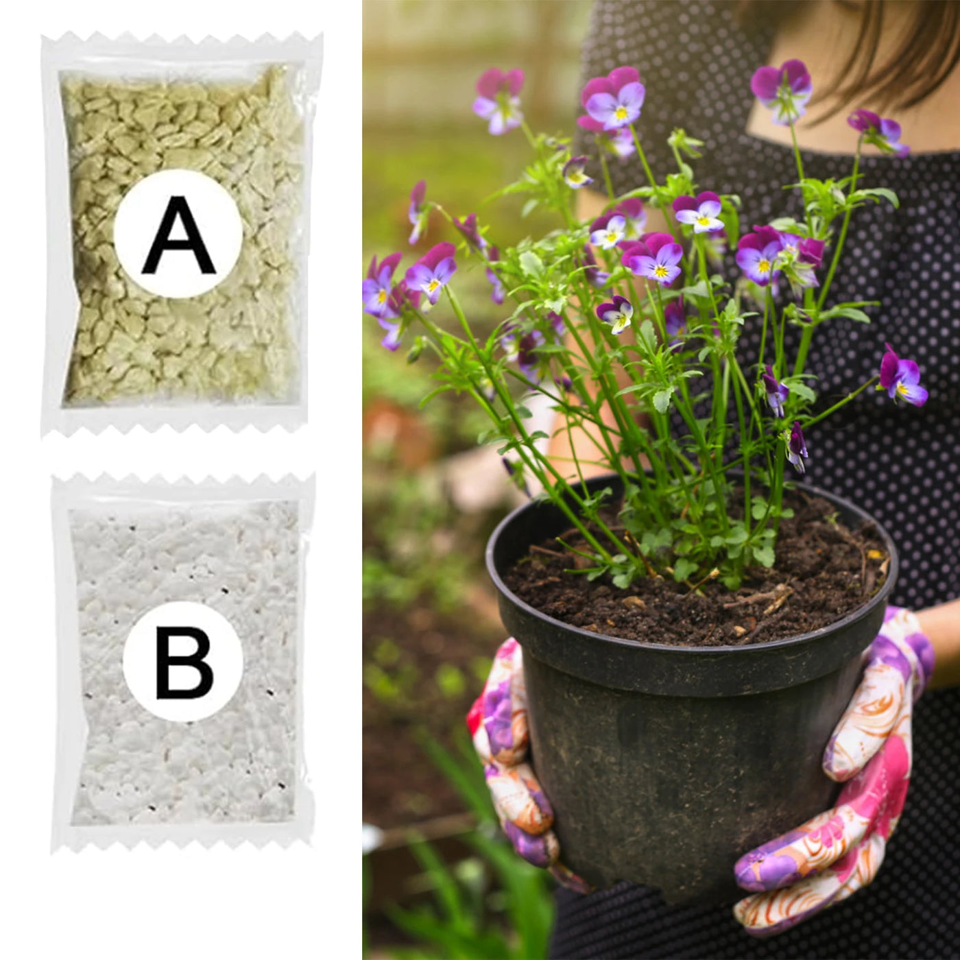 Hydroponic AB Plant Nutrient Fertilizer for Soilless