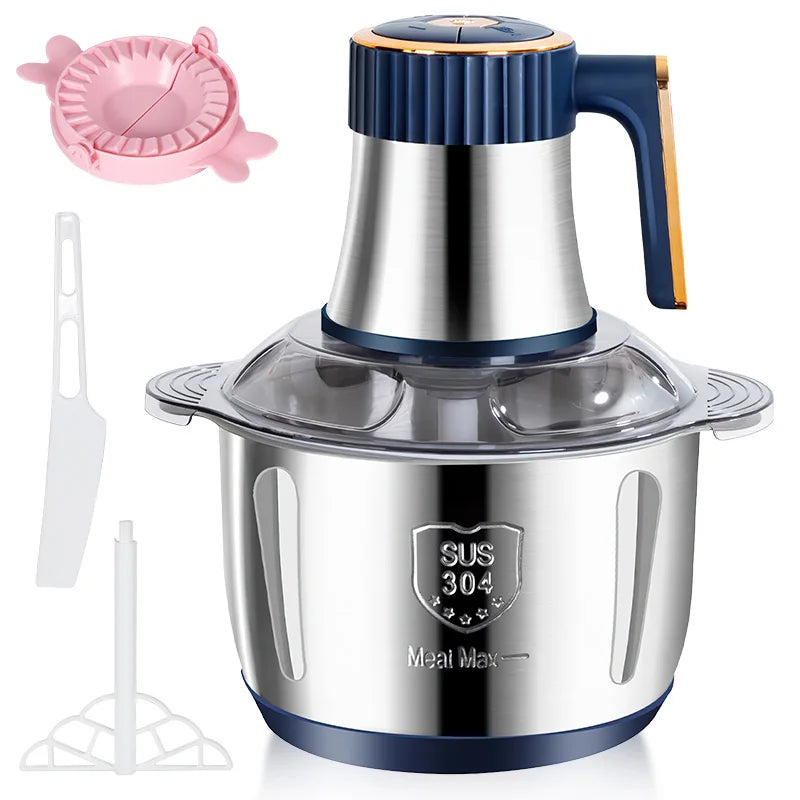 500W 5L Electric Meat Grinder Food Chopper