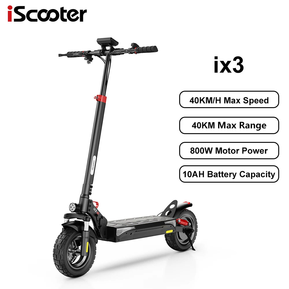 iScooter ix3 Foldable Adult Electric Scooter E-Scooter