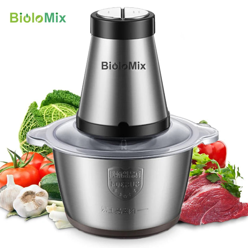 BioloMix 2 Speeds 500W Stainless Steel 2L