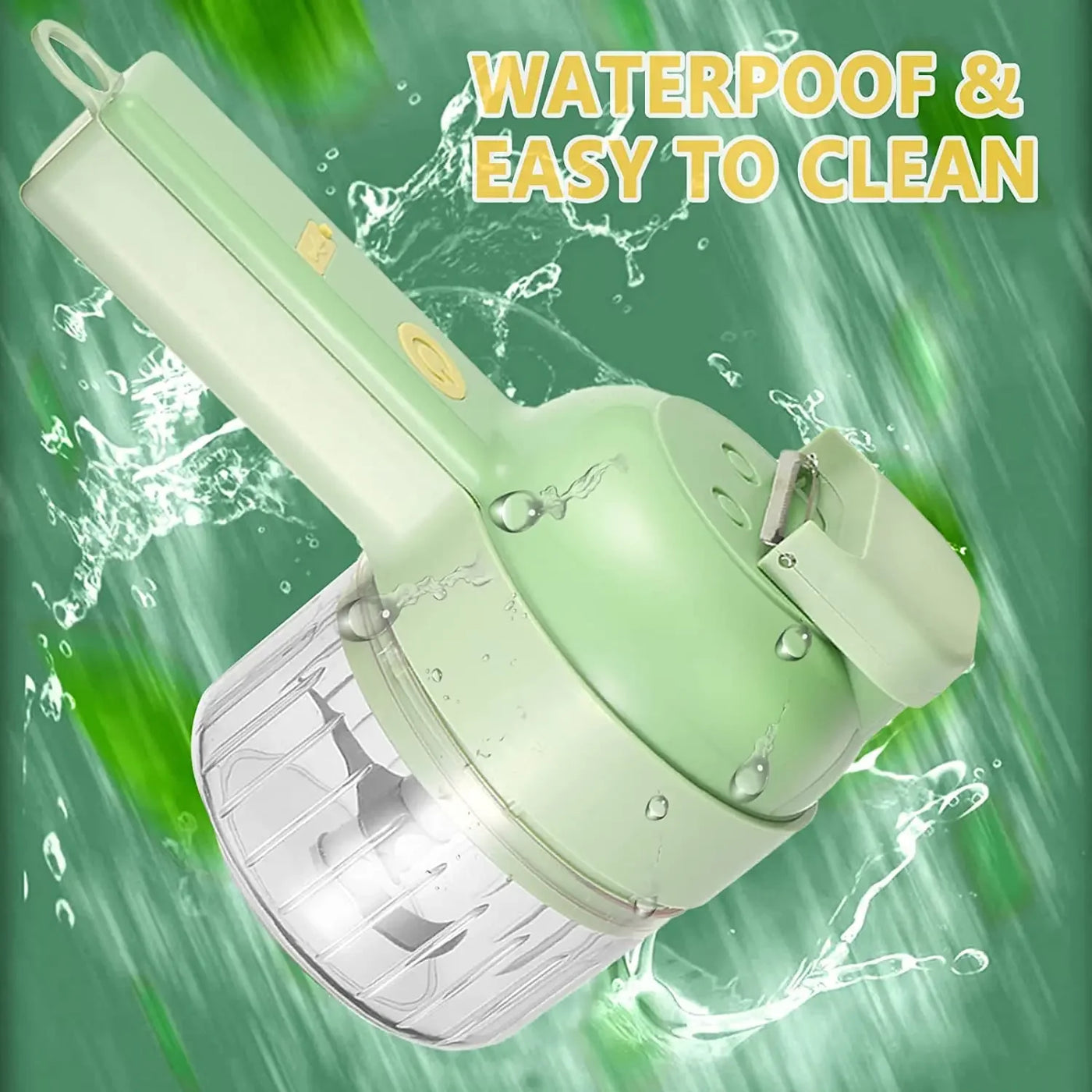 4In1 Electric Vegetable Cutter Set Handstaubsauger Wireless