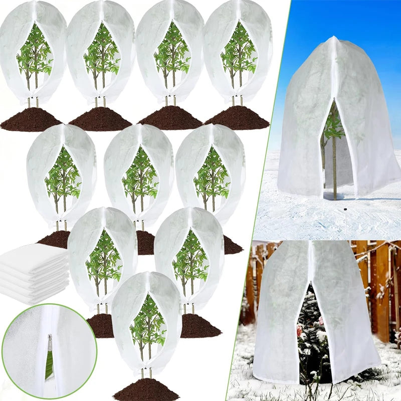 Winter Plant Cover Freeze Protection Bag Tree