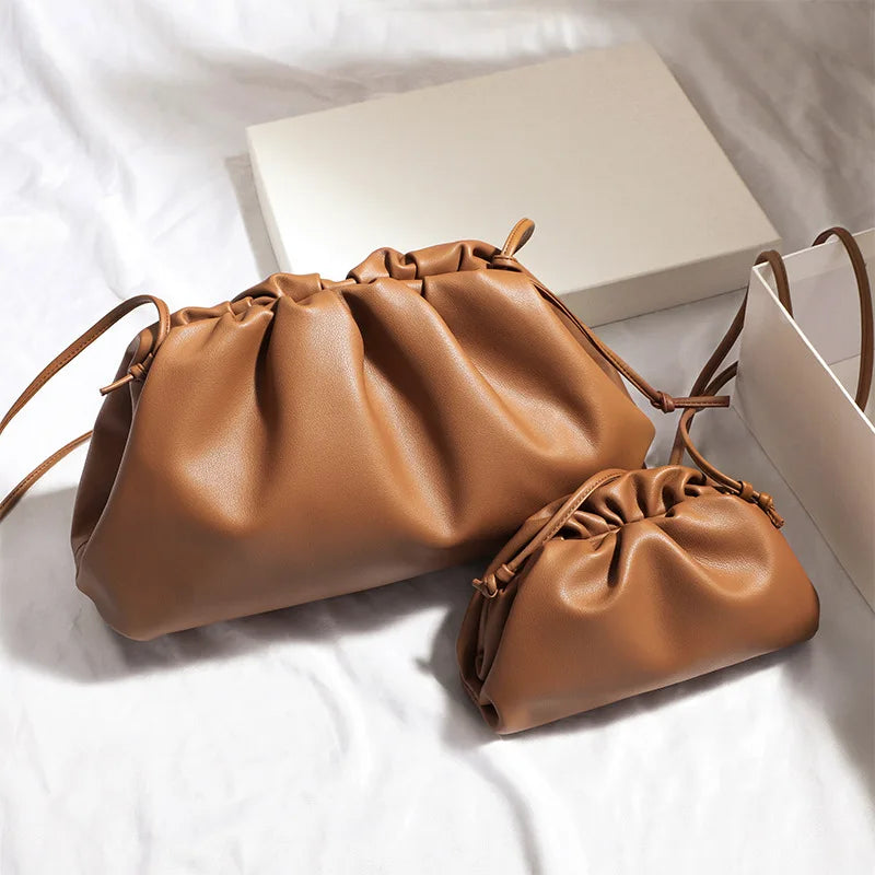 Luxury Soft Pu Leather Women Shoulder Bag