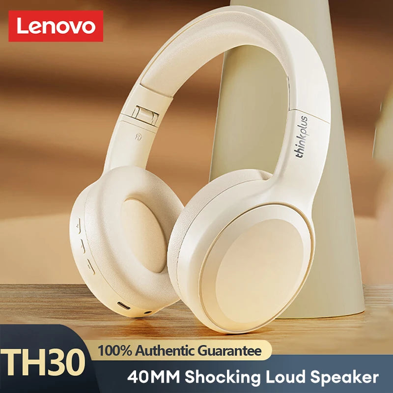 Lenovo TH30 Gaming Headset Over-Ear Wireless Bluetooth