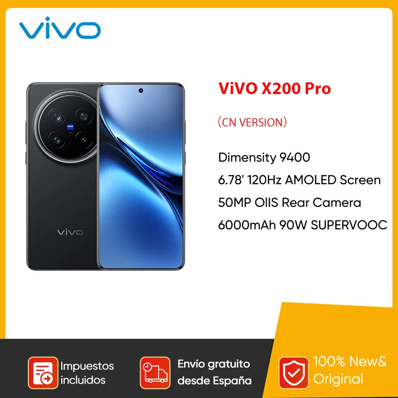 VIVO X200 Pro 5G Smartphone AMOLED 8T