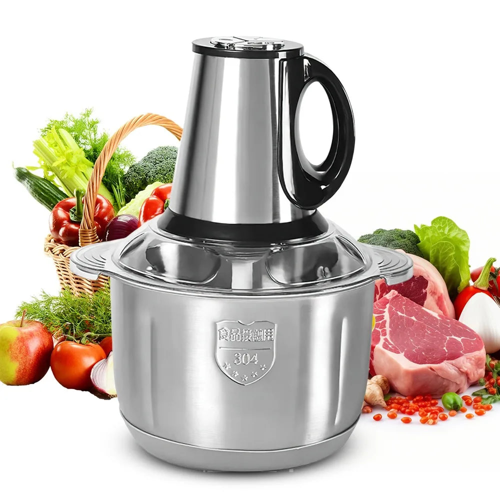 Electric Meat Grinders 5L Food Crusher Stainless