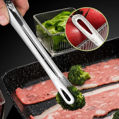 Küche Tongs Stainless Steel Barbecue Tongs Clip