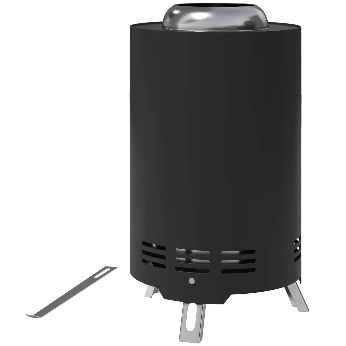 Stainless Steel Fire Pit 16x25cm Smokeless Outdoor