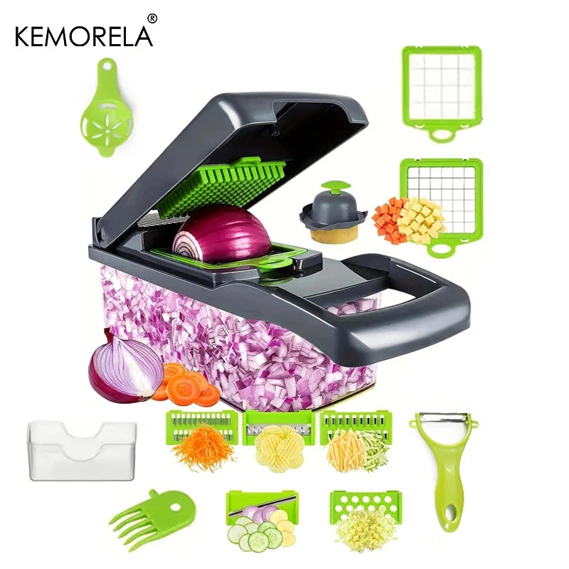 14 16 in 1 Multifunctional Vegetable Chopper