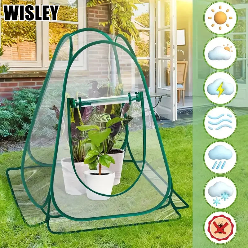 Mini Greenhouse Tent Pop Up PVC Grow