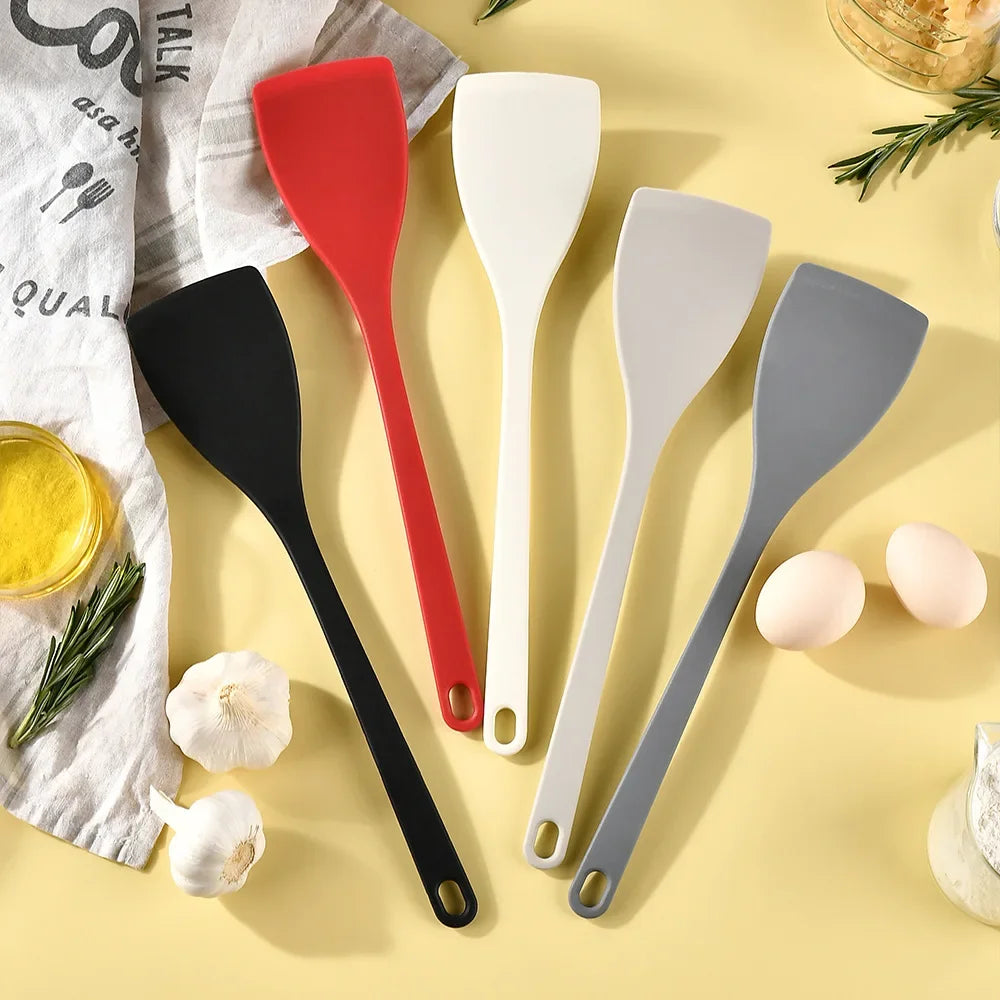 1Pc Silicone Spatula Shovel Frying Heat Resistant