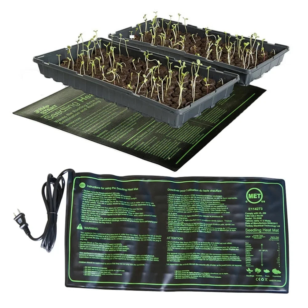 Seedling Heating Mat 50x25 50 120cm Waterproof