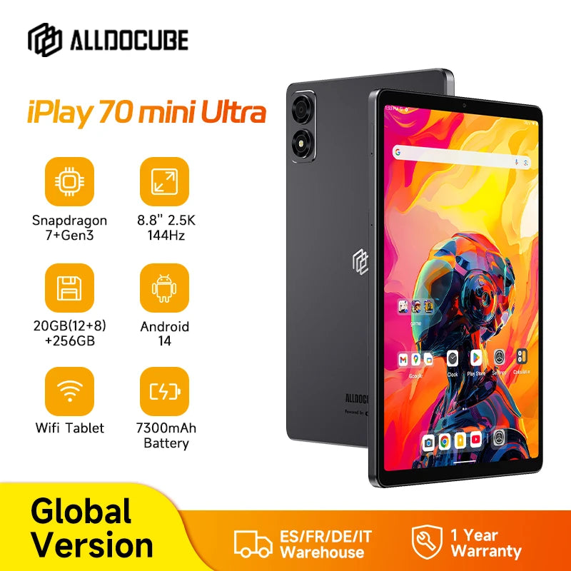 ALLDOCUBE iPlay 70 Mini Ultra Gaming Tablet