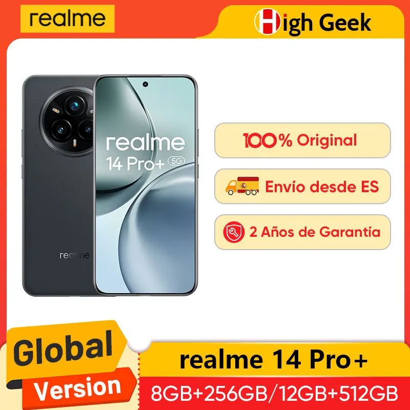 Global Version realme 14 Pro Plus 5G