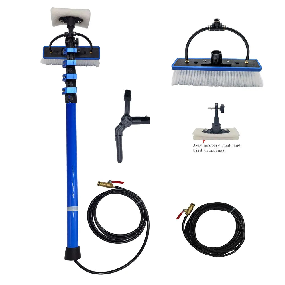 Solar Panel Cleaning Carbon Fiber Pole Water