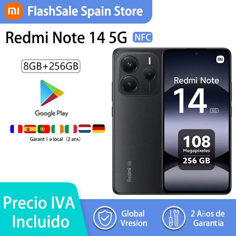 Xiaomi Redmi Note 14 5G NFC Smartphone