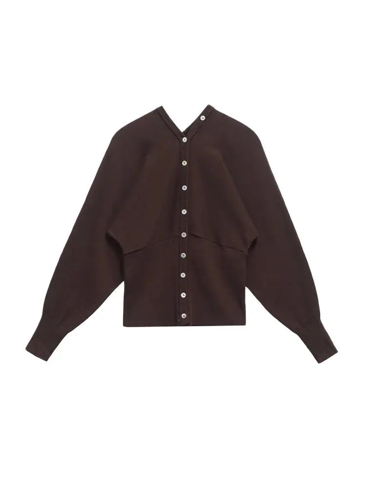 TRZA Women s Fashion Front Button V