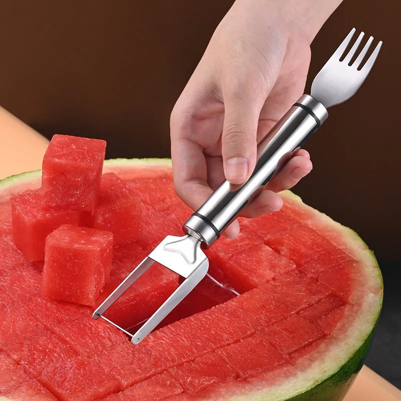 Stainless Steel Windmill Watermelon Cutter Artifact Salad