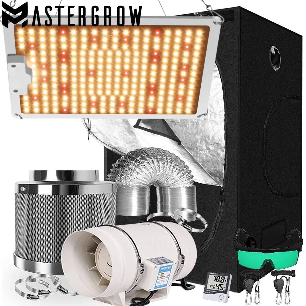 Grow Tent Growbox Hydroponics Growing System LED