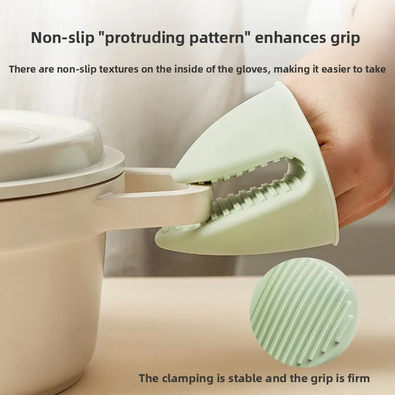 Thickened Silicone Heat Resistant Gloves Non Slip