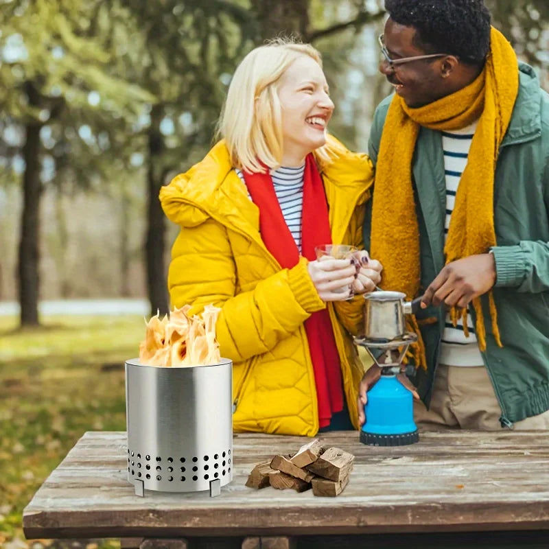 Portable Mini camping stove non-smoking suitable for