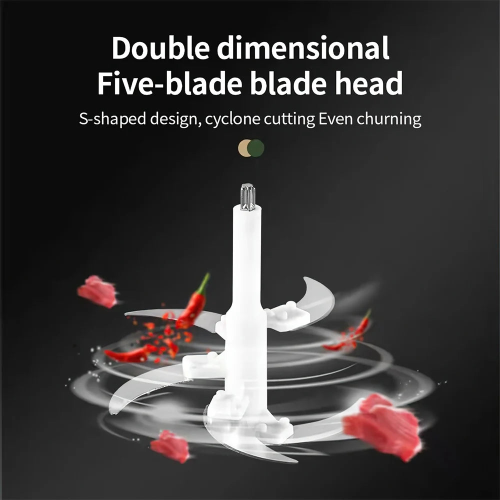 Electric Meat Grinders 5L Food Crusher Stainless