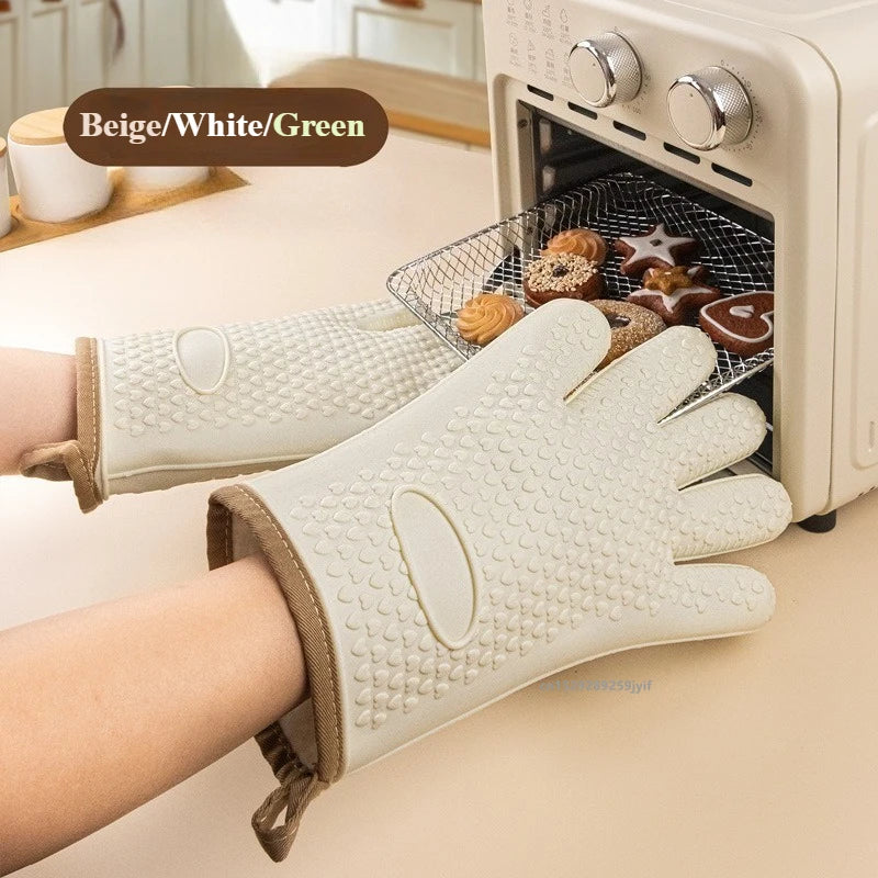 1PC Anti-scald Thickened Silicone Gloves Heat Resistant