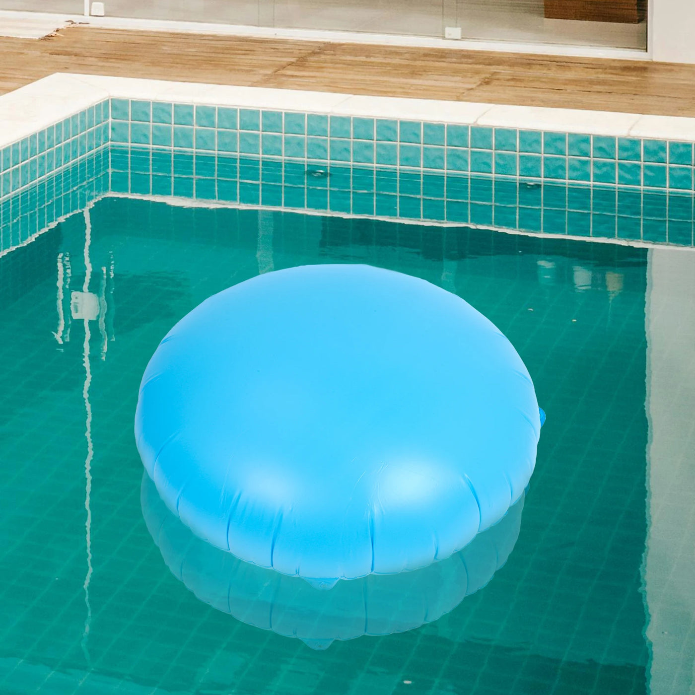 Inflatable PVC Round Pad Pool Cover Support