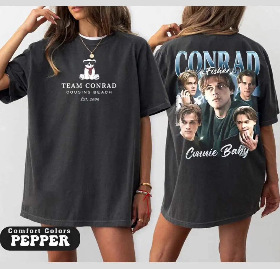 Team Conrad Bootleg Comfort Colors Shirt Conrad