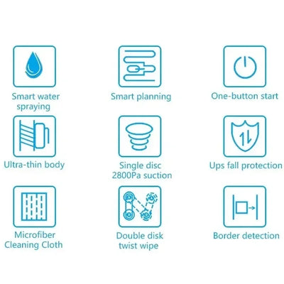 DIVEDEER Fenster Reiniger for home use fully