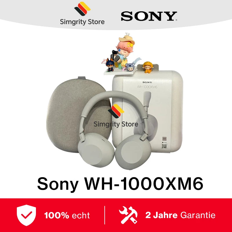 Sony WH-1000XM6 Flagship Noise Cancelling Over-Ear Wireless