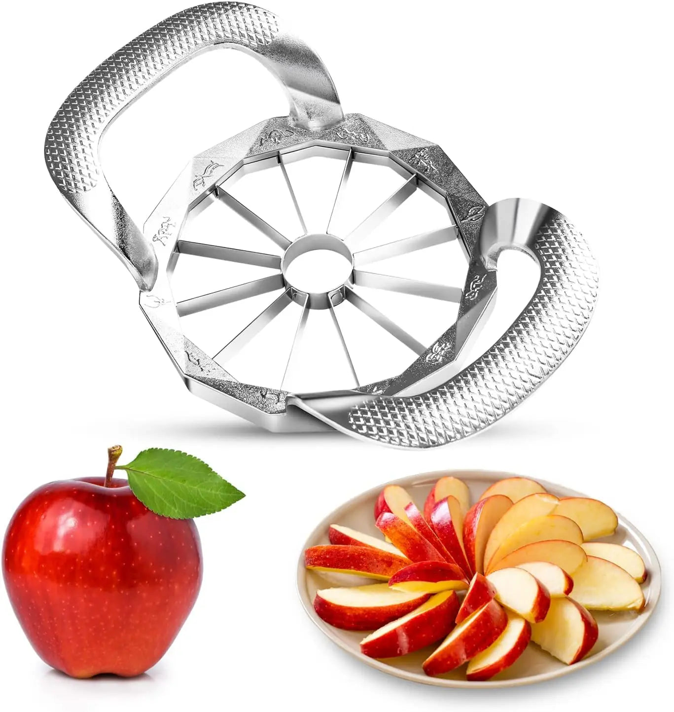 Fruit Cutter 12-Blade Extra Large Apple Corer