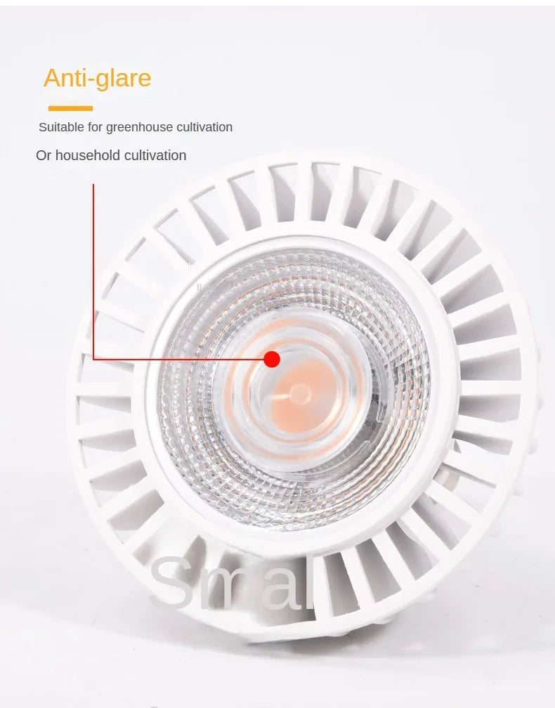 E27 Full Spectrum Indoor Grow Light Plant