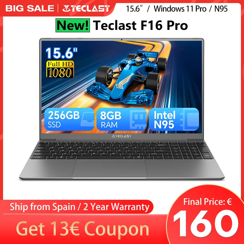 New Teclast F16Pro Laptop 15 6 Inch