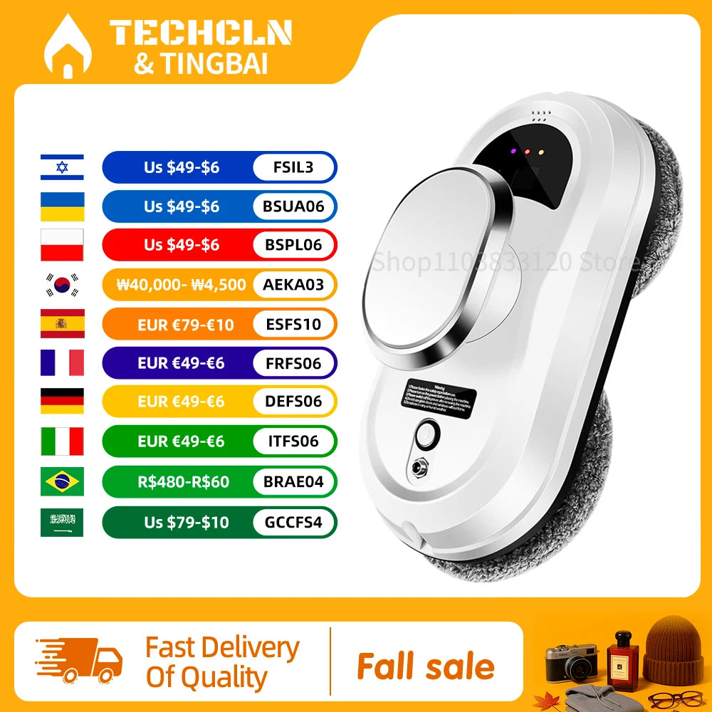 Intelligent Fenster Cleaning Saugroboter Reiniger Robot Fenster