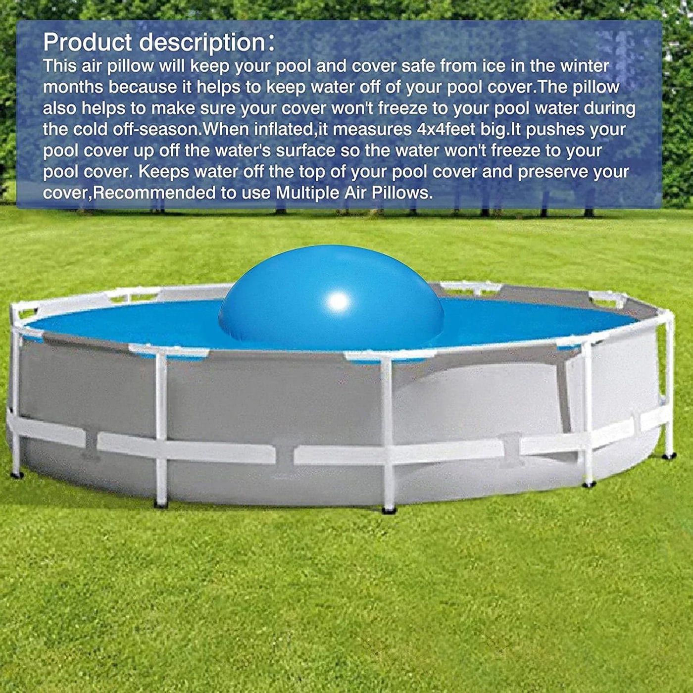 Winter Pool Pillow Cold Resistant Pool Cover